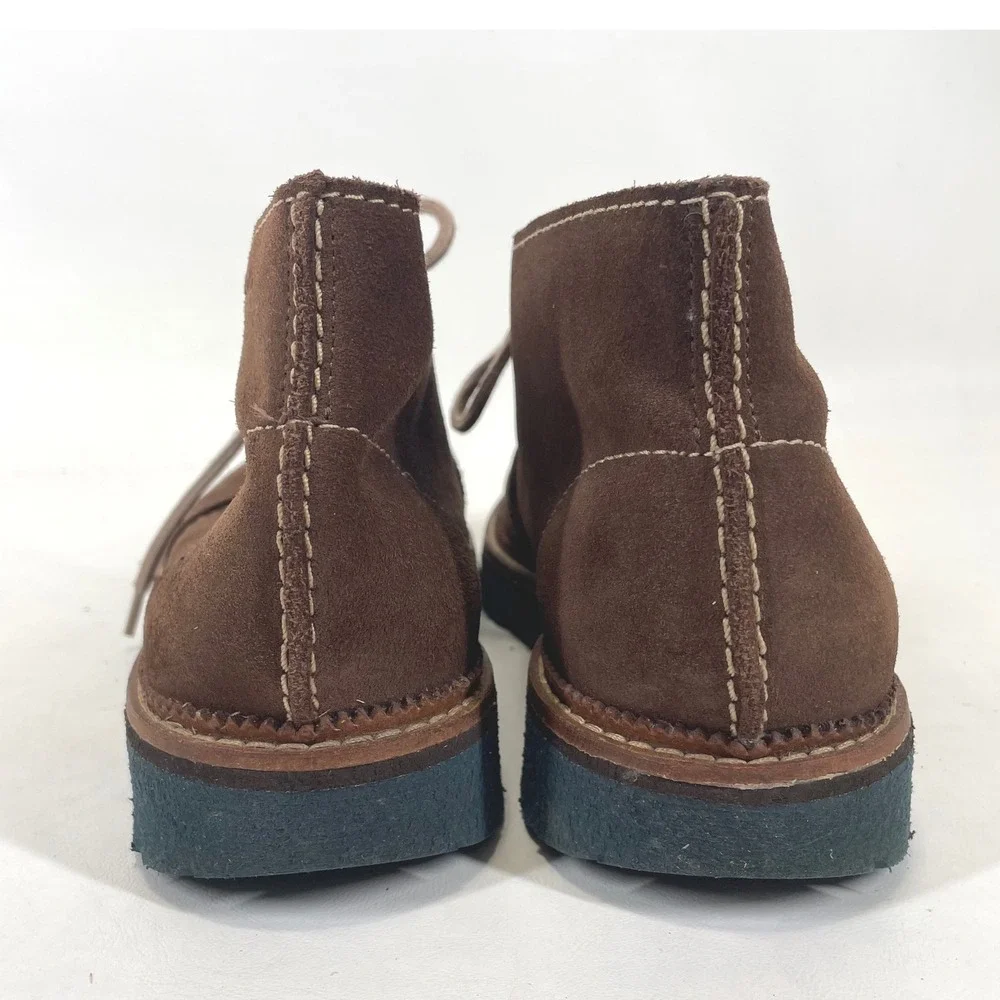 Clarks Mens 8M Brown Suede Desert Chukka Boots XL ExtraLight Sole 26104055